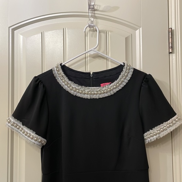 Betsey Johnson Pearls & Rhinestone Dress - Picture 3 of 7